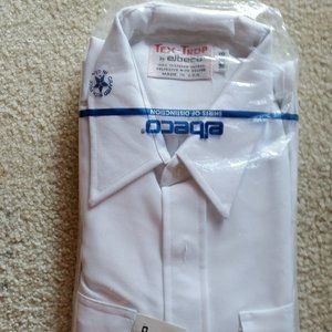 Elbeco Long-Sleeved White Dress Shirt - 16-33